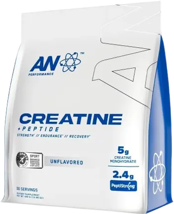 Creatine Monohydrate + Peptide | with PeptiStrong Fava Bean Hydrolysate