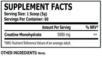 Core Champs Creatine Monohydrate 5000 mg Креатин Монохидрат