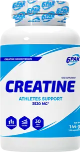 6PAK Nutrition Creatine Monohydrate Caps Креатин Монохидрат - 120 капсули, 30 дози