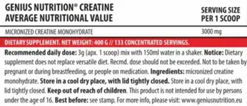 Creatine Monohydrate