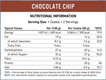 Applied Nutrition Critical Cookie High Protein Indulgent Cookie