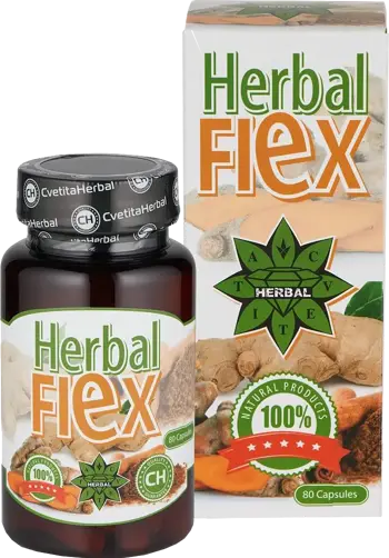 Cvetita Herbal HERBAL FLEX Билков комплекс за имунитет и възстановяване х 80 капсули