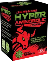Cvetita Herbal Hyper AminoBolic Левцин и Левзея За мускулен растеж и възстановяване х 100 капсули