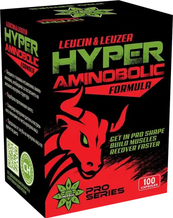 Cvetita Herbal Hyper AminoBolic За мускулен растеж и възстановяване х 100 капсули