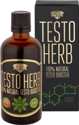 Cvetita Herbal TESTO HERB Течен екстракт от сминдух за тестостерон и либидо 100 мл