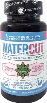 Cvetita Herbal Water Cut 400 mg За изхвърляне на излишната вода от организма х 80 капсули