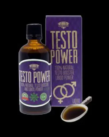 Cvetita Herbal TESTO POWER Натурален тестостеронов бустер и либидо пауър 100 мл