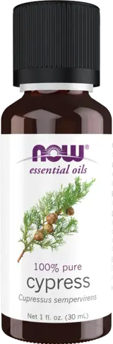 NOW Foods Cypress Oil 100% Pure Cupressus Sempervirens Масло от Кипарис - 30 мл