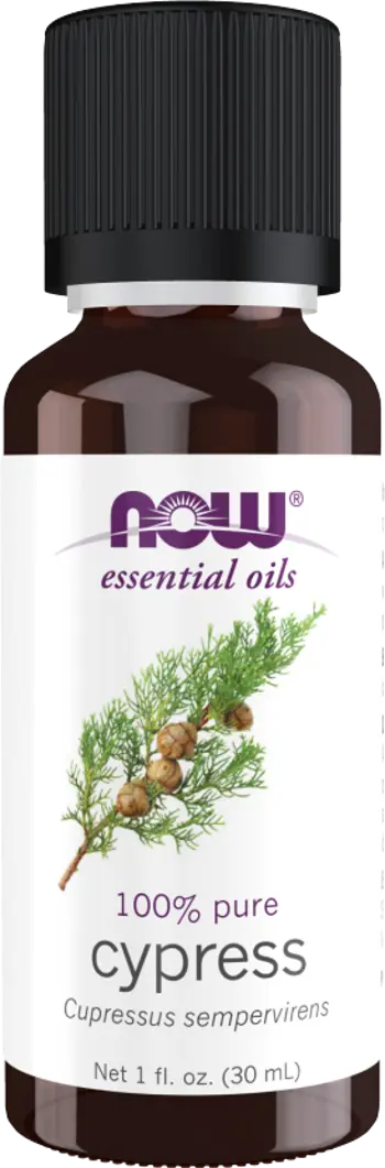 NOW Foods Cypress Oil 100% Pure Cupressus Sempervirens Масло от Кипарис - 30 мл