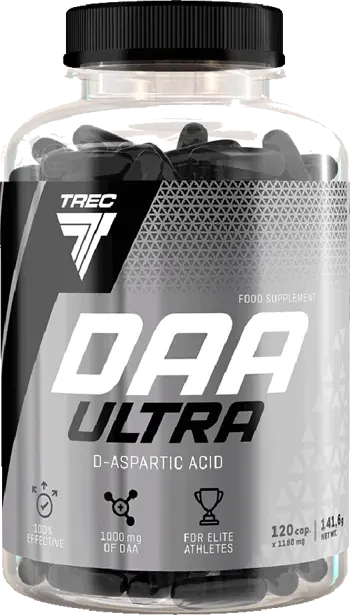 Trec Nutrition DAA Ultra D-Aspartic Acid Капсули за Подкрепа на Тестостерона