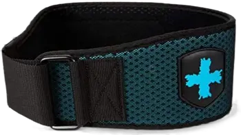 Дамски тренировъчен колан / Hex Core Belt 12 cm - Blue