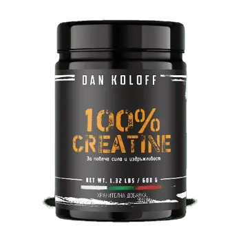 DAN KOLOFF 100% Creatine Креатин Монохидрат на Прах - 600 грама, 120 дози