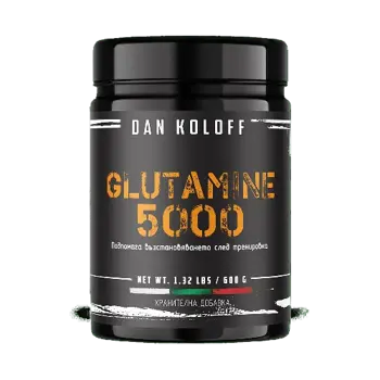 DAN KOLOFF Glutamine 5000 Глутамин - 600 грама, 120 дози