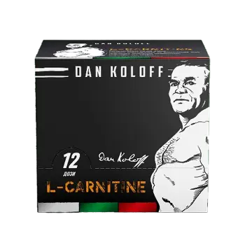 DAN KOLOFF L-Carnitine L-Карнитин - 12 шота x 25 мл, 12 дози