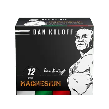 DAN KOLOFF Magnesium Течен Магнезий - 12 шота x 25 мл, 12 дози
