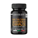DAN KOLOFF Multivitamin & Minerals Complex Комплекс Витамини и Минерали - 60 таблетки, 30 дози