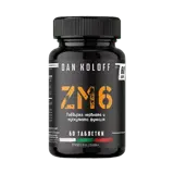 DAN KOLOFF ZM6 Цинк, Магнезий и Витамин B6 - 60 таблетки, 60 дози