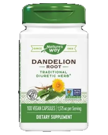 Nature's Way Dandelion Root 525 mg За здраве на черен дроб и жлъчка х 100 капсули