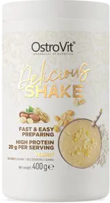 OstroVit Delicious Shake Протеинов Шейк с Вкус на Фъстъци - 400 грама, 8 дози