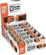 Born Winner Deluxe 31% High Protein Bar - Peanut & Caramel Протеинов бар с фъстъци и карамел