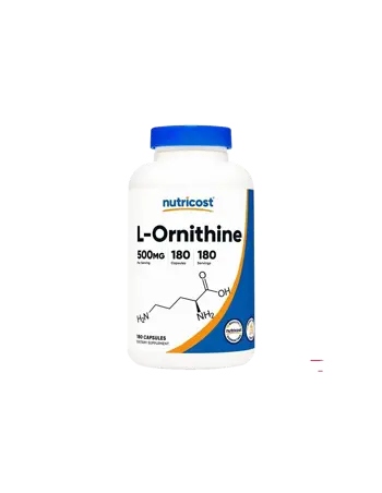 Nutricost L-Ornithine 500 mg x 180 капсули