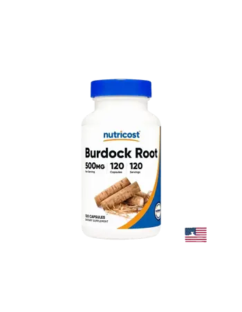 Nutricost Burdock Root Детоксикация и черен дроб х 120 капсули
