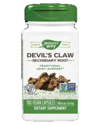 Nature's Way Devil's Claw 480 mg Подкрепа за ставите х 100 веган капсули