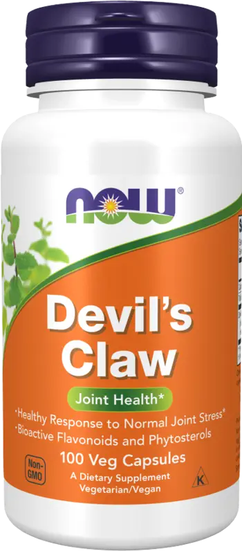 NOW Foods Devil's Claw 166 мг Дяволски Нокът - 100 веге капсули, 50 дози