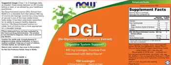 DGL 400 мг - 100 дражета