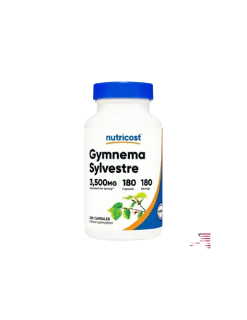 Nutricost Gymnema Sylvestre 3500 mg В подкрепа на кръвната захар и теглото х 180 капсули