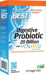 Doctor's Best Digestive Probiotic 20 Billion Пробиотик за храносмилане и имунитет