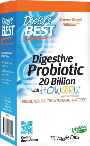 Doctor's Best Digestive Probiotic 20 Billion Пробиотик за храносмилане и имунитет