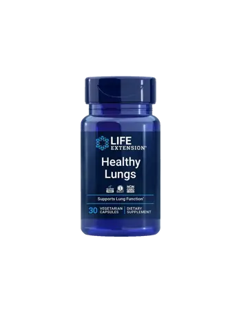 Life Extension Healthy Lungs В подкрепа на дихателните пътища х 30 V капсули
