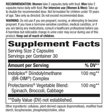 DIM-Plus 60 капсули, 30 Дози
