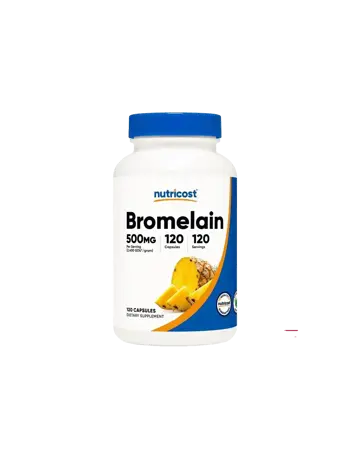 Nutricost Bromelain 500 mg Добро храносмилане и възстановяване х 120 капсули