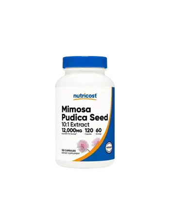 Nutricost Mimosa Pudica Seed 10:1 Extract За добро храносмилане х 120 капсули
