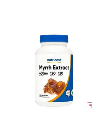 Nutricost Myrrh Extract Добро храносмилане - Смирна (смола) х 120 капсули