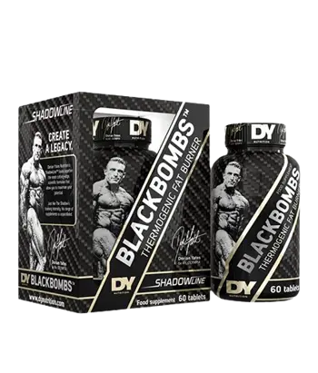 Dorian Yates Nutrition BlackBombs Thermogenic Fat Burner Термогенен Фетбърнър - 60 таблетки, 60 дози