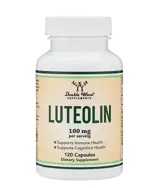 Double Wood Luteolin 100 мг Лутеолин - 120 капсули за 2 месеца прием, 60 дози