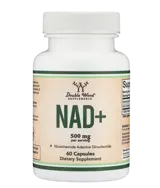 Double Wood NAD+ Никотинамид Аденин Динуклеотид Клетъчно здраве, 250 mg х 60 капсули