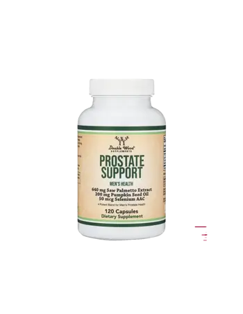 Double Wood Prostate Support За здравето на простатата и нормалното уриниране, 120 капсули