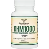 Double Wood Supplements DHM 1000 мг Дихидромирицетин + Електролити - 30 таблетки, 15 дози