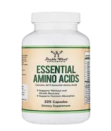 Double Wood Supplements EAA Essential Amino Acids Есенциални Аминокиселини - 225 капсули за 75 дни прием, 75 дози