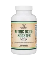 Double Wood Supplements Nitric Oxide Booster with Nitrosigine Азотен Бустер Енергия, Издръжливост, Повишаване на Мускулната Маса - 180 капсули, 60 дози