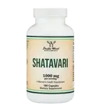 Double Wood Supplements Shatavari 500 мг Хормонален Дисбаланс Шатавари (корен) - 180 капсули за 3 месеца прием, 90 дози