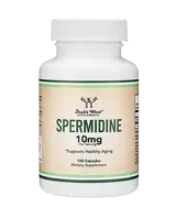 Double Wood Supplements Spermidine 10 мг Спермидин - 120 капсули за 2 месеца прием, 60 дози