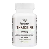 Double Wood Supplements Theacrine 100 мг Теакрин При Умствена Умора и Проблеми с Фокуса - 60 капсули, 60 дози