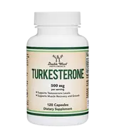 Double Wood Supplements Turkesterone 500 мг Туркестерон - 120 капсули, 60 дози