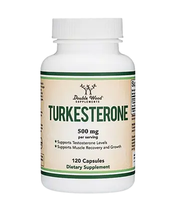 Double Wood Supplements Turkesterone 500 мг Туркестерон - 120 капсули, 60 дози