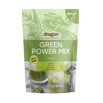 Dragon Superfoods Био Green Power Микс - 200 грама